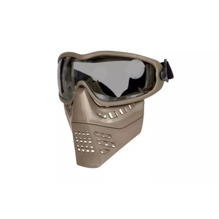 ANT mask with goggles - tan