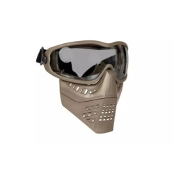 ANT mask with goggles - tan