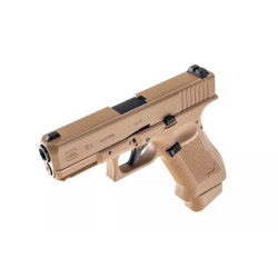 GBB Glock 19X CO2 Pistol Replica – Coyote Brown