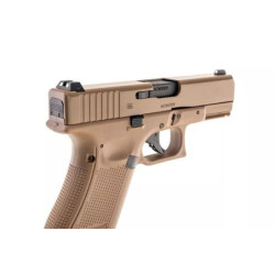 GBB Glock 19X CO2 Pistol Replica – Coyote Brown