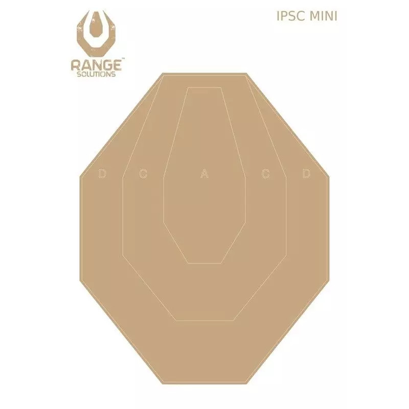 IPSC Mini Shooting Target - 50pcs