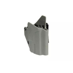 Tactical holster for G17 replicas with flashlight - Foliage Green
