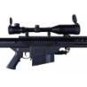 Rifle replica Barret® M82A1 CQB with scope and bipod - black