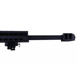 Rifle replica Barret® M82A1 CQB with scope and bipod - black