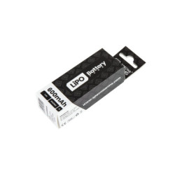 LiPo 7.4V 600mAh 20/40C Battery for PDW - T-Connect (Deans)