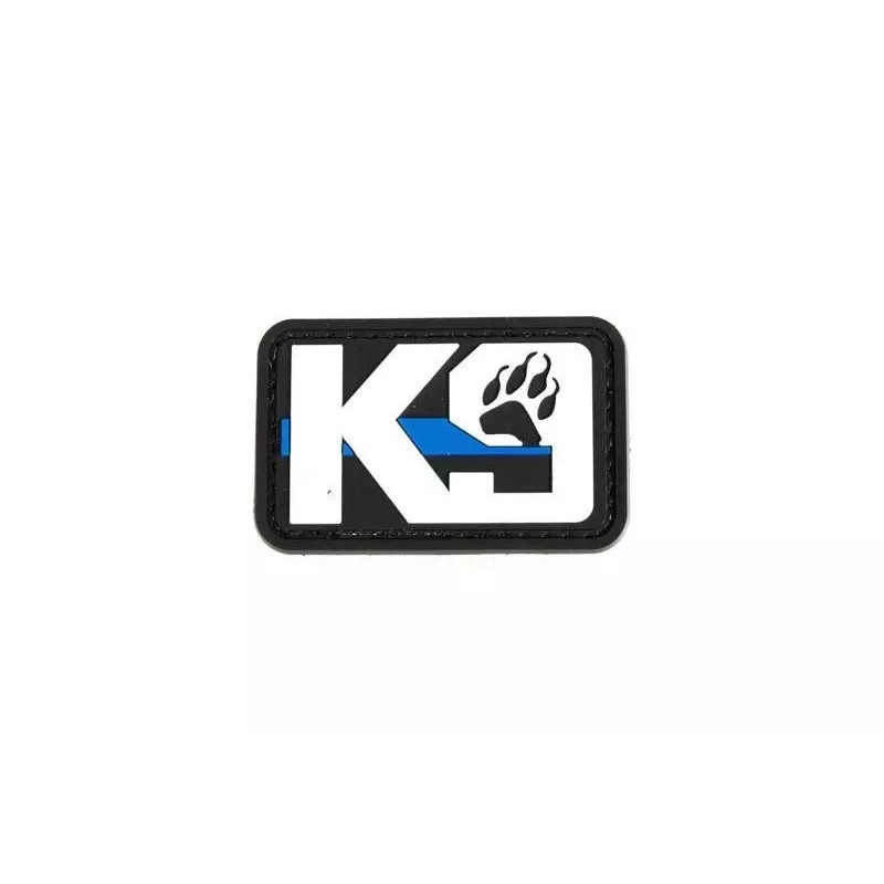 K9 Blue Line Paw - 3D Patch