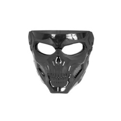 Skull Messenger Mask - black