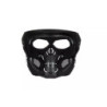 Skull Messenger Mask - black