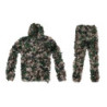 Ghillie Suit camouflage suit set - digital woodland