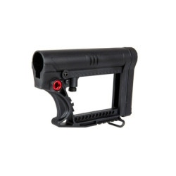 Adjustable stock for M4/M16 type replicas - black