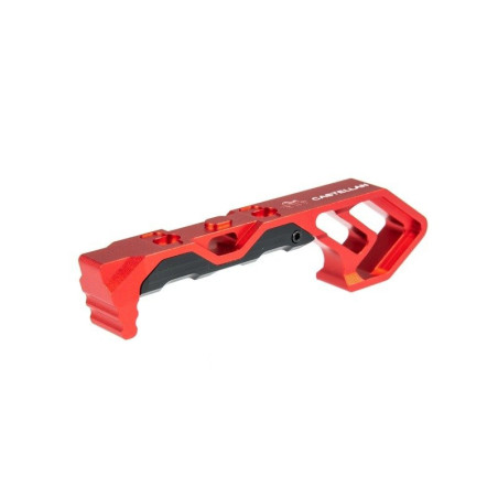 AS-M4 KEYMOD/M-LOK Angled Forward Grip – Red