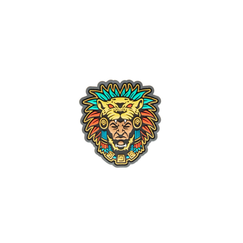 Naszywka Aztec Warrior Head - FullColor