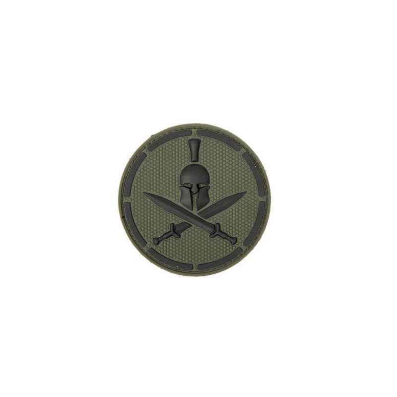 Spartan Helmet Patch - FG - Forest