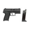 Compact pistol replica - Black