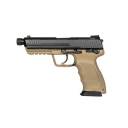 TM45 Tactical Pistol Replica with Silencer - Tan