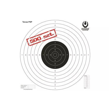 TS-2 PSP Shooting Target - 500 Pcs