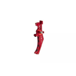 CNC Aluminum Advanced Speed Trigger (Style D) - Red