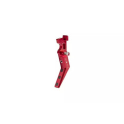 CNC Aluminum Advanced Trigger (Style A) - Red