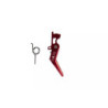 CNC Aluminum Advanced Trigger (Style A) - Red