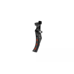 CNC Aluminum Advanced Trigger (Style D) - Black