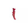 CNC Aluminum Advanced Trigger (Style D) - Red