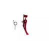 CNC Aluminum Advanced Trigger (Style D) - Red