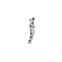 CNC Aluminum Advanced Trigger (Style D) - Silver