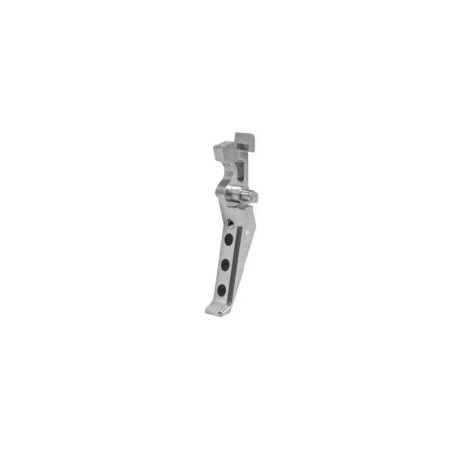 CNC Aluminum Advanced Trigger (Style E) - Silver