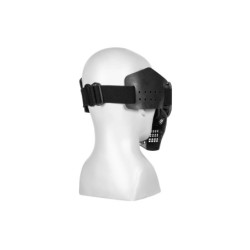 JT Full Face Mask with Goggles - Black