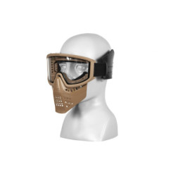 JT Full Face Mask with Goggles - Dark Earth