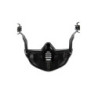 Half Mask for Helmets – Black