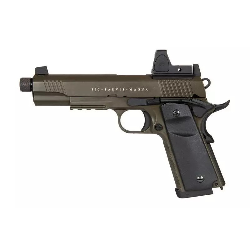 SECUTOR RUDIS MAGNA XIV CO2 Pistol Replica - Olive Drab