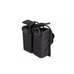 Double Pistol Pouch For Skeleton Vests - Black