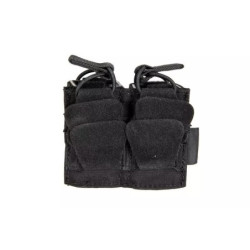 Double Pistol Pouch For Skeleton Vests - Black