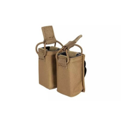 Double Pistol Pouch For Skeleton Vests - Coyote Brown