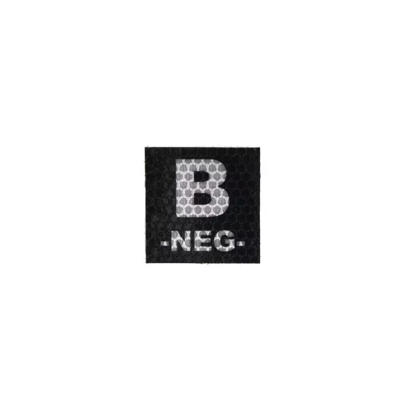 IR patch – B NEG BLOOD TYPE