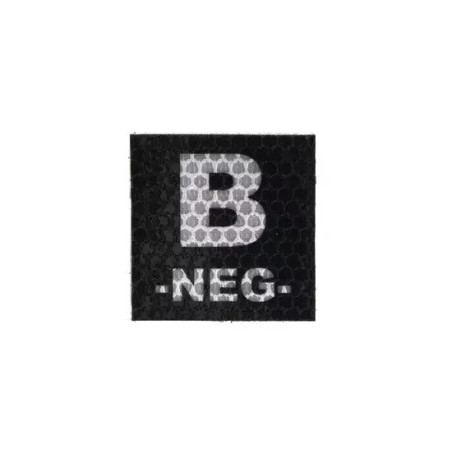 IR patch – B NEG BLOOD TYPE