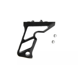 Aluminum CNC KEYMOD Angled Forward Grip - Black