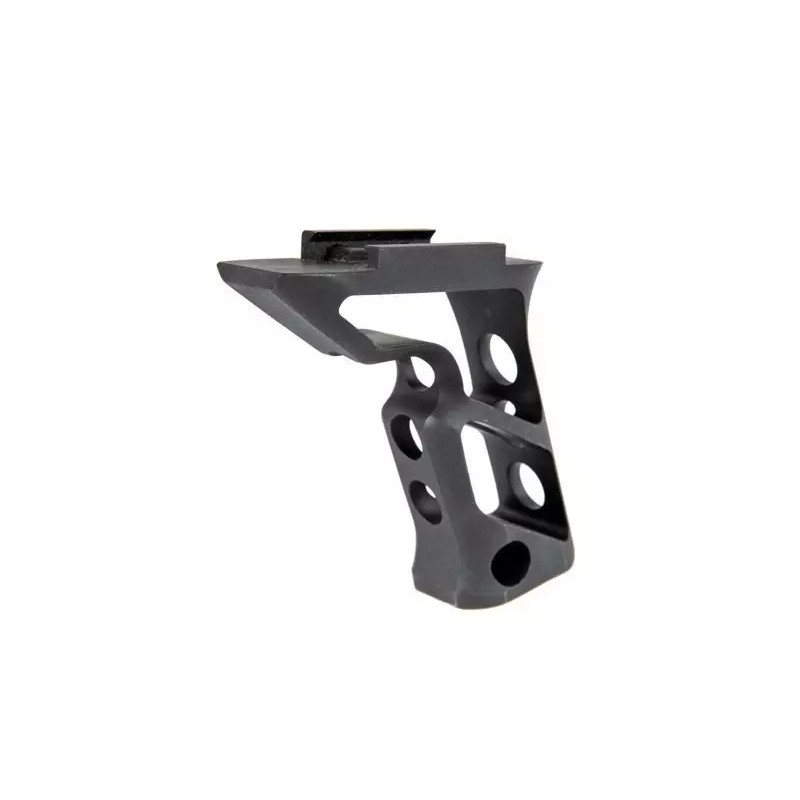 Aluminum CNC RIS Angled Forward Grip - Black