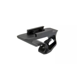 Aluminum CNC RIS Angled Forward Grip - Black