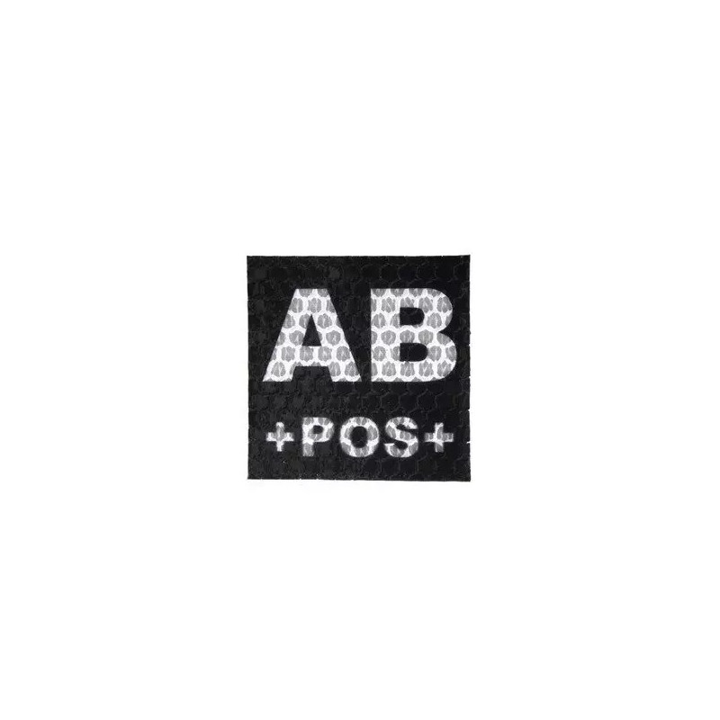 IR patch – AB POS BLOOD TYPE