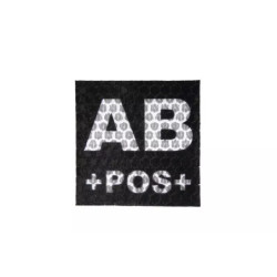 IR patch – AB POS BLOOD TYPE