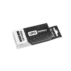 LiPo 11.1V 600mAh 20/40C Battery for PDW - T-Connect (Deans)