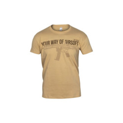 Specna Arms Shirt - Your Way of Airsoft 04 - Tan