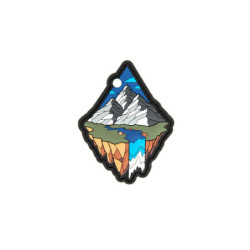 Mountain Diamond 1 Patch - grey