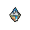 Mountain Diamond 1 Patch - grey