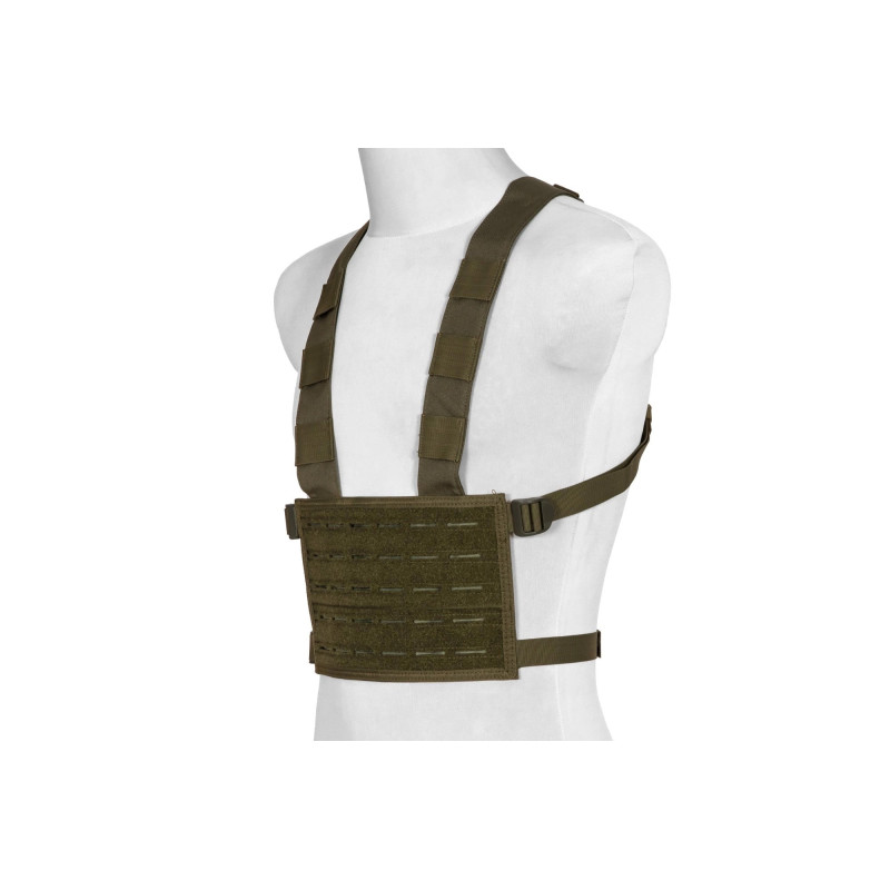 Chest Rig Laser-Cut Tactical Vest - olive