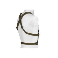 Chest Rig Laser-Cut Tactical Vest - olive