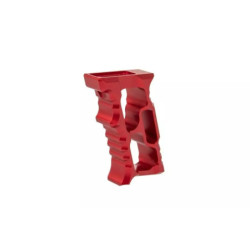 M-LOK/KEYMOD Aluminum Angled Forward Grip - Red