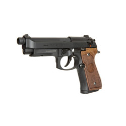 GPM92 GP2 pistol replica walnut grip edition - black